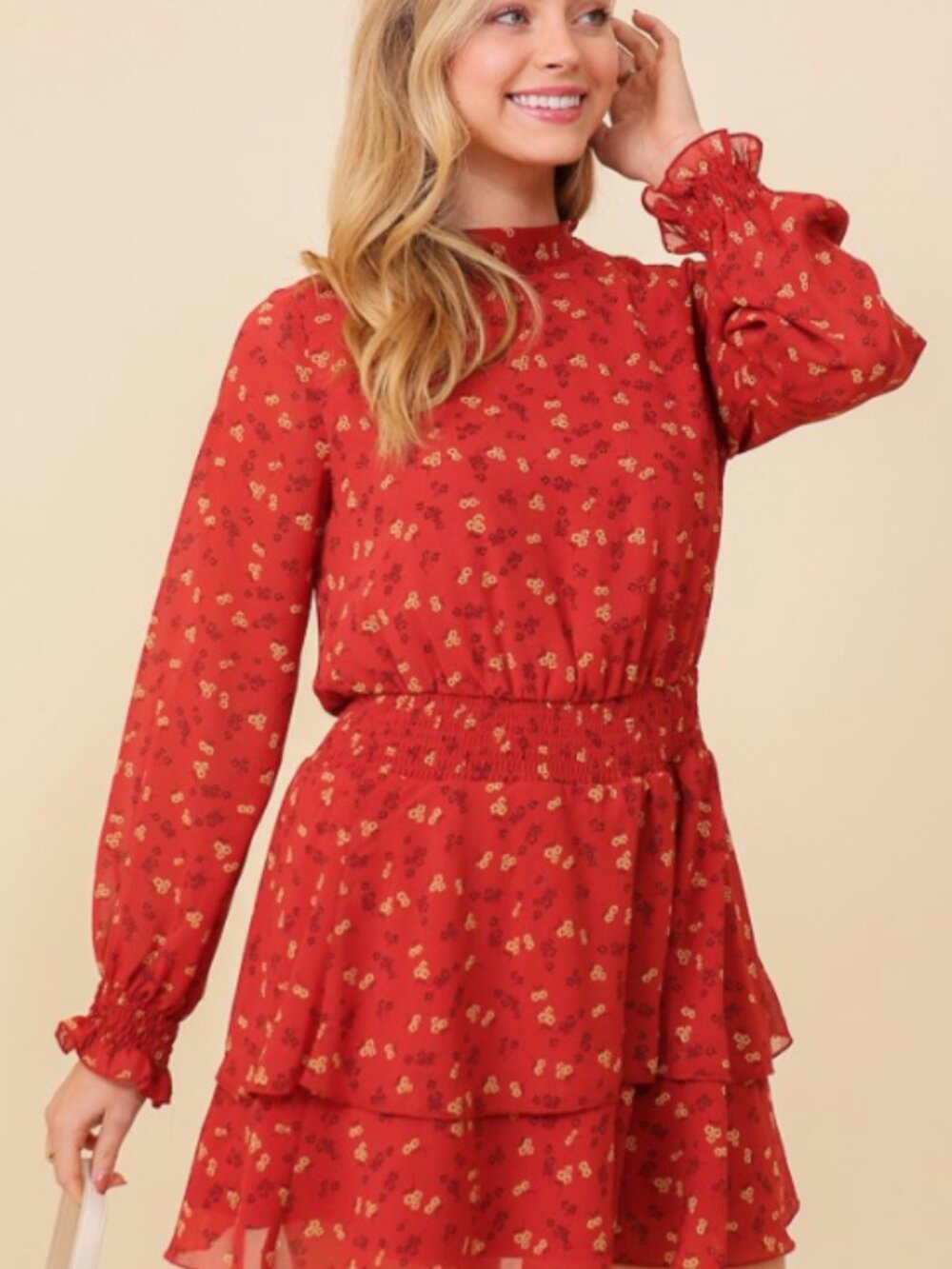 Poetic Justice Ruffle Dress
